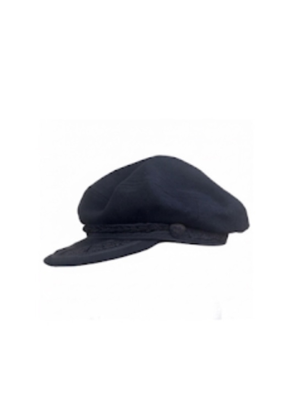 Vintage Quiksilver Greek Wool Blend Black Fisherman Cap Unisex Small/Medium GUC!